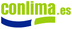 Logotipo oficial de Conlima.es, empresa de desatascos y saneamiento en Sevilla, especializada en limpieza de tuberías, fosas sépticas y mantenimiento integral.
